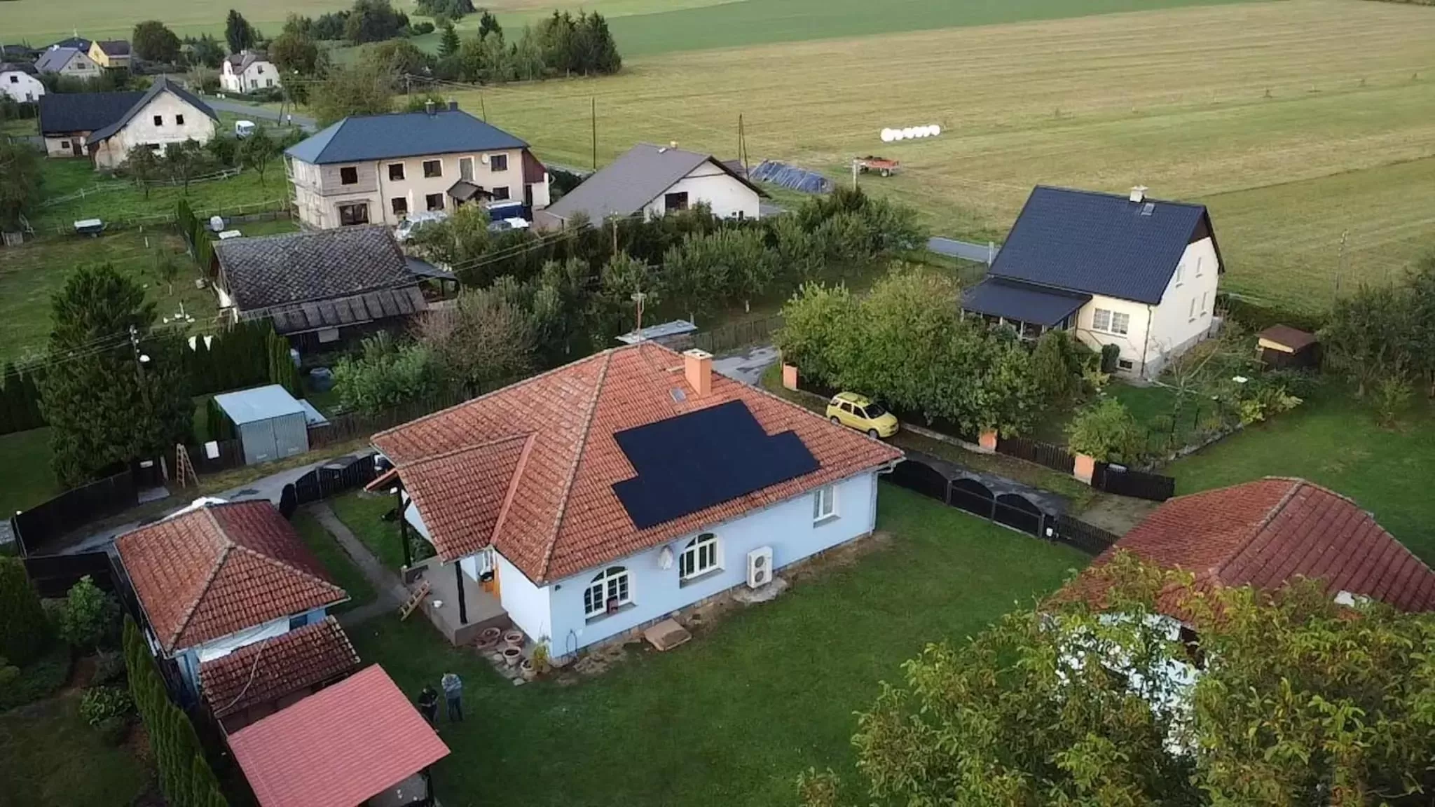 FVE na rodinném domě ve Velkých Losinách